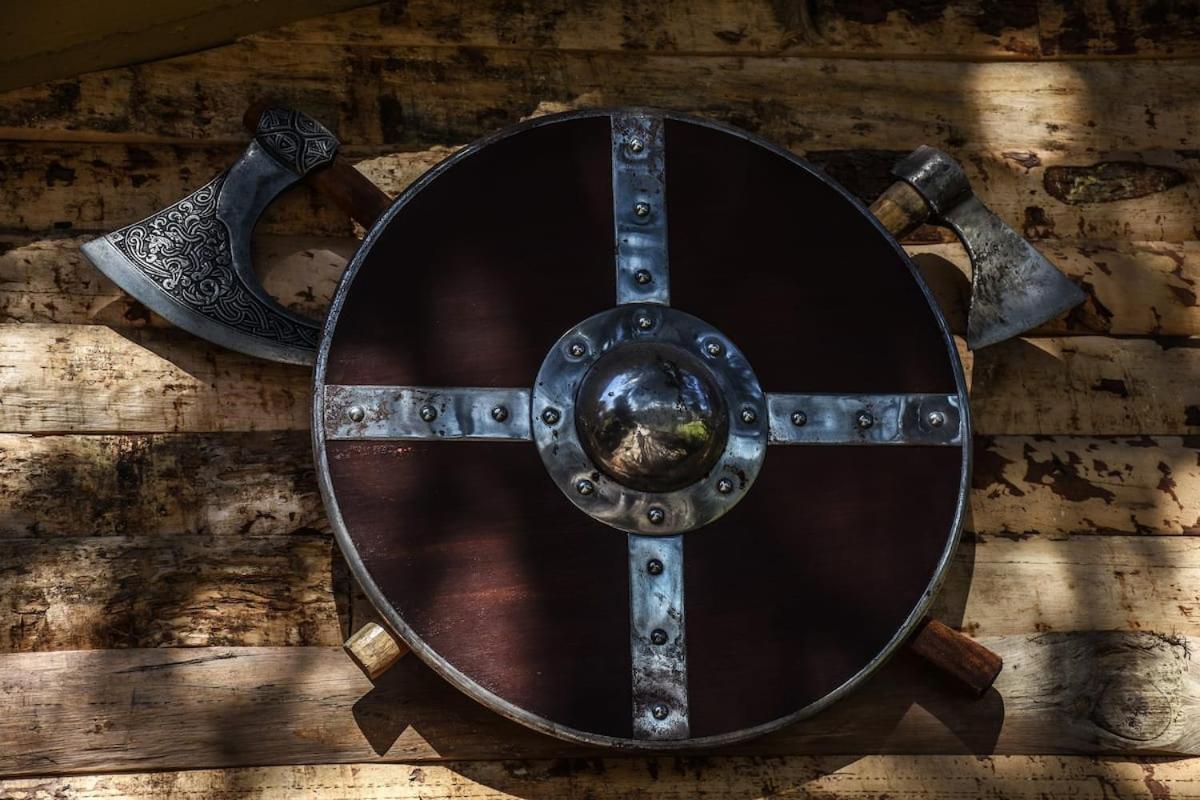 El Descanso De Odin ¡Una Autentica Posada Vikinga! Mataelpino Exteriér fotografie
